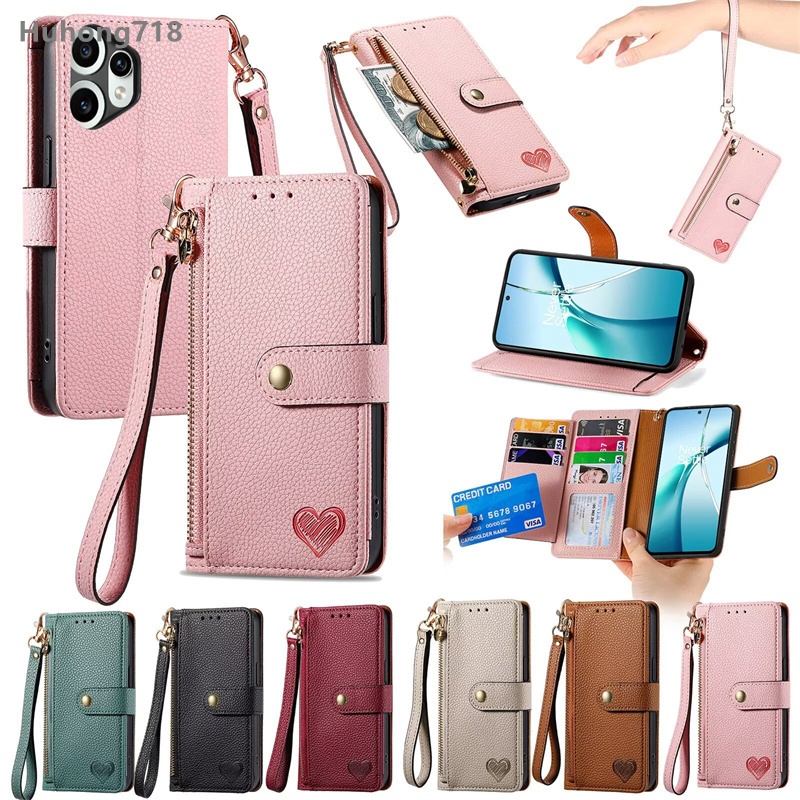 สําหรับ Tcl 50 XL Pro 60 SE 60R Nxtpaper P10 T-Mobile Revvl 6 7 T โทรศัพท์ 2 4G 5G PU หนังช่องใส่การ