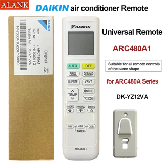 ALANK Remote รีโมทแอร์ DAIKIN ของแท้ (สำหรับแอร์แบบแยกส่วน) เข้ากันได้กับรุ่น ARC480A