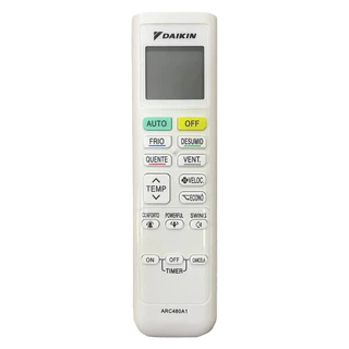 ALANK Remote รีโมทแอร์ DAIKIN ของแท้ (สำหรับแอร์แบบแยกส่วน) เข้ากันได้กับรุ่น ARC480A