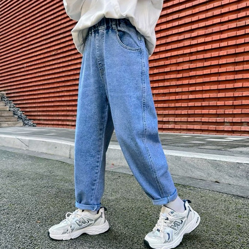 [Local Shipping] กางเกงยีนส์คุณภาพดีสำหรับเด็กอายุ 3-10 ปี ทนทานต่อการสึกหรอ - รูปที่ 7