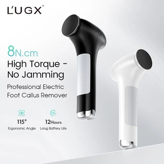 LUGX LG-628 เครื่องขัดเท้าไฟฟ้า มีสีขาวและสีดำ ปรับระดับได้ 3 ระดับ ขัดส้นเท้า ผิวด้าน หนังกำพร้า
