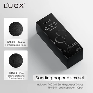 LUGX LG-628 เครื่องขัดเท้าไฟฟ้า มีสีขาวและสีดำ ปรับระดับได้ 3 ระดับ ขัดส้นเท้า ผิวด้าน หนังกำพร้า