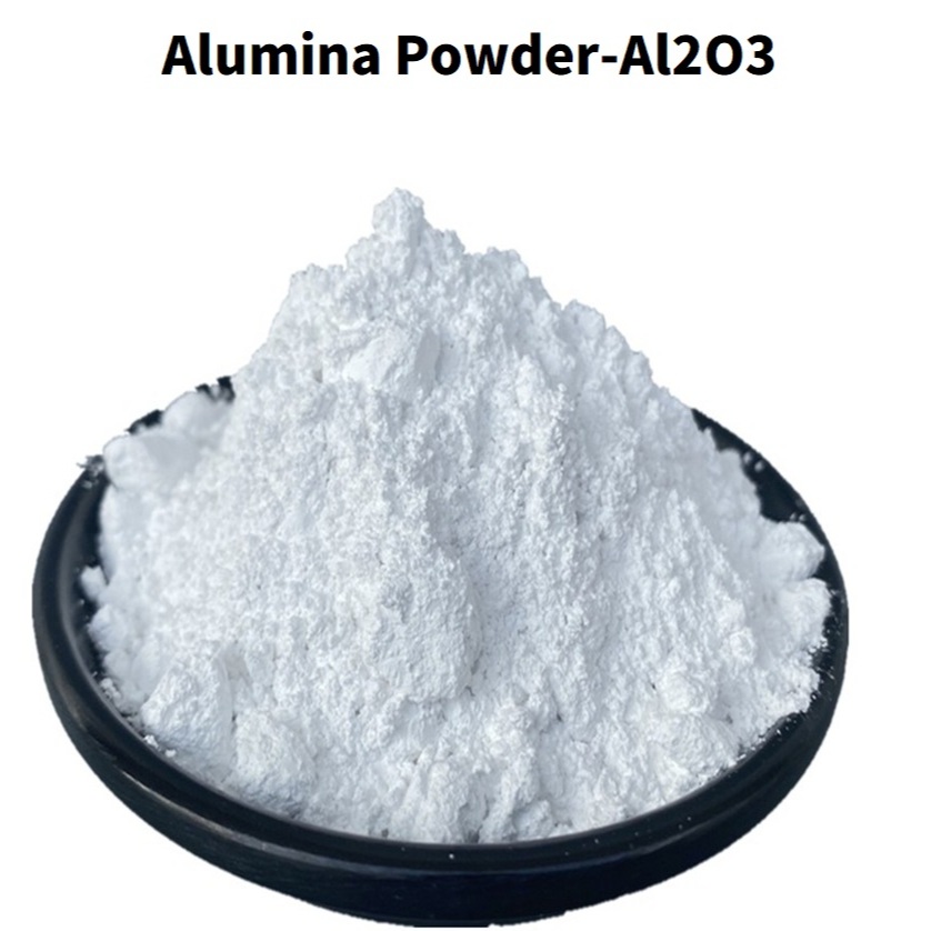 ความบริสุทธิ์สูงไมครอนมีขนาด Ultrafine ผงอลูมินาผงเซรามิกผงนาโน Al2O3 ผงขัดผิวสารส้ม