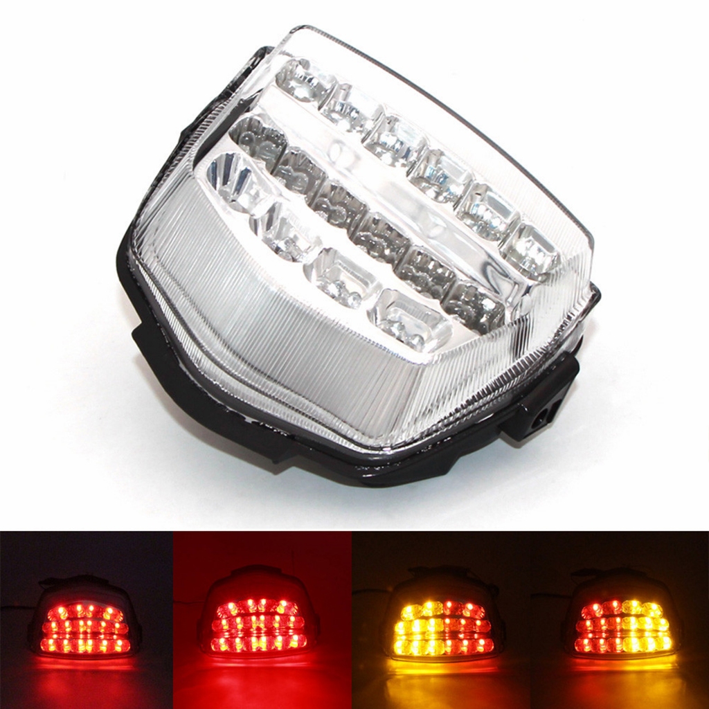 เหมาะสําหรับ HONDA CBR1000RR 2008-2016 ชิ้นส่วนการปรับเปลี่ยนรถจักรยานยนต์ไฟเบรคไฟเลี้ยวด้านหลังไฟท้าย