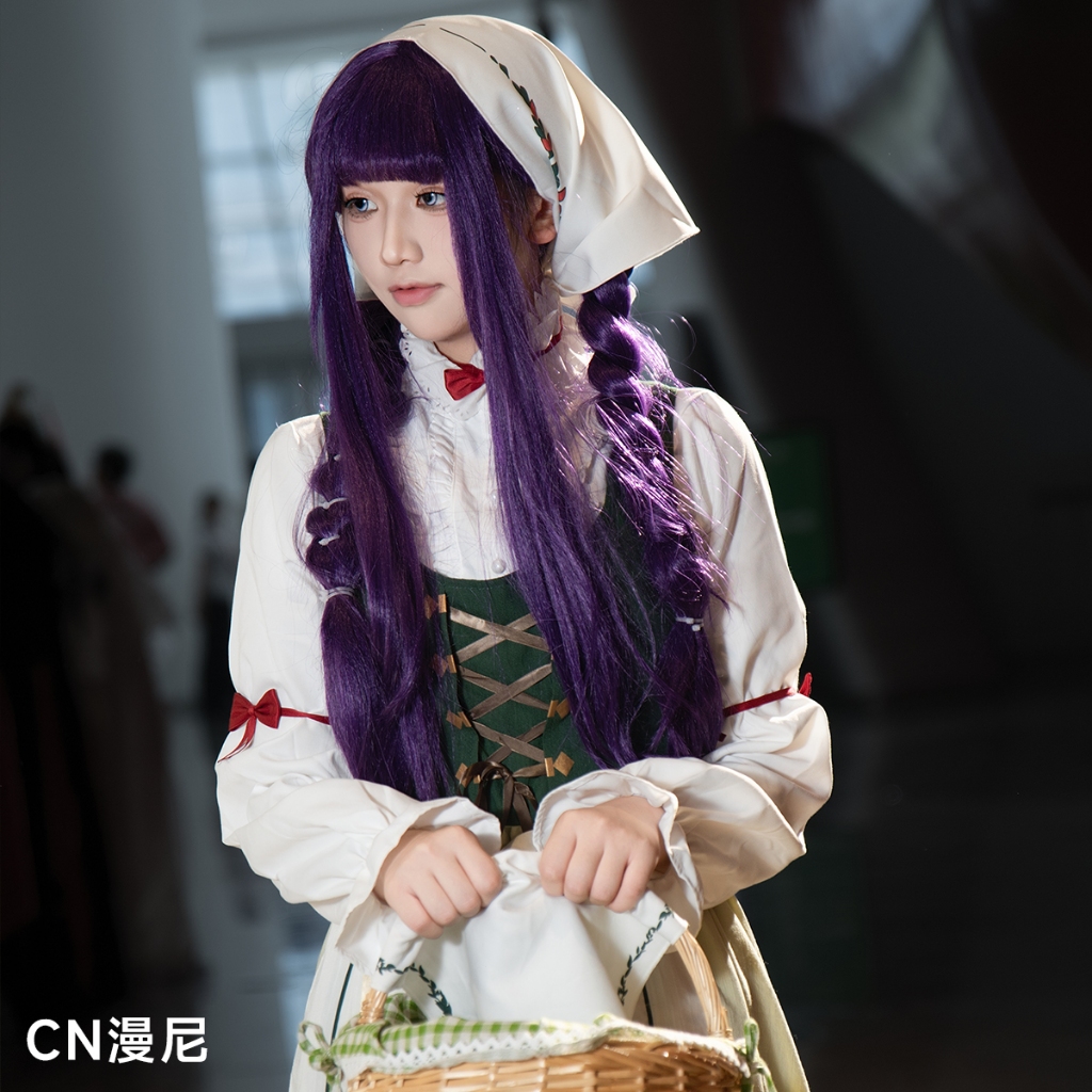 HOLOUN Frieren ที่งานศพ Anime Fern Cosplay คอสเพลย์เครื่องแต่งกายชุด Manga Uniform