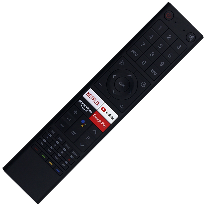 ใช้งานร่วมกับ CHIQ Changhong TV L43M8T L32G7H U43G7H U50G7H U55G7H U65G7H เสียงรีโมทคอนโทรลอะไหล่เปล