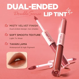 Pinkflash Ombrelips 2 In 1 ลิปสติก เนื้อแมตต์กํามะหยี่ 14 สี ติดทนนาน