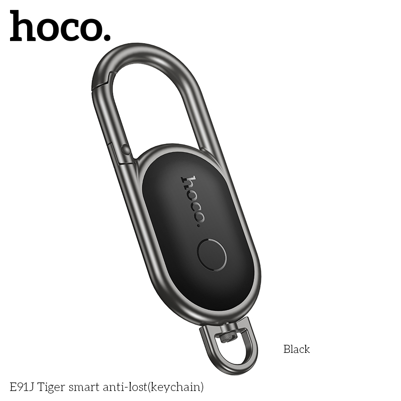 HOCO E91J พวงกุญแจตําแหน่งอัจฉริยะ Anti-lost อุปกรณ์สนับสนุน App * le ค้นหาเครือข่ายของฉันสมาร์ท Key