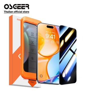 OSGEER สําหรับ iPhone 16 15 14 13 12 11 Pro Max ตัวป้องกันหน…