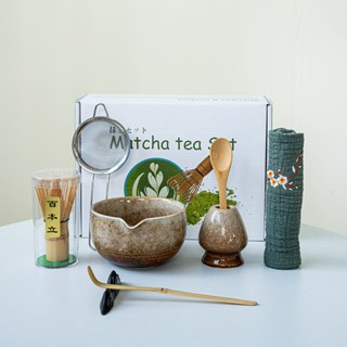 เตาเผาญี่ปุ่น-ฉางชามมัทฉะชาเชคเกอร์มัทฉะชุดเครื่องมือกล่องขอ…