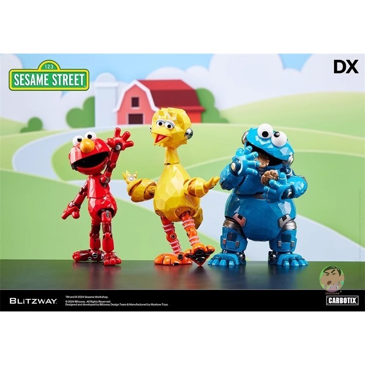 Blitzway BW-CA-10604 Sesame Street Sesame Street Action Figure