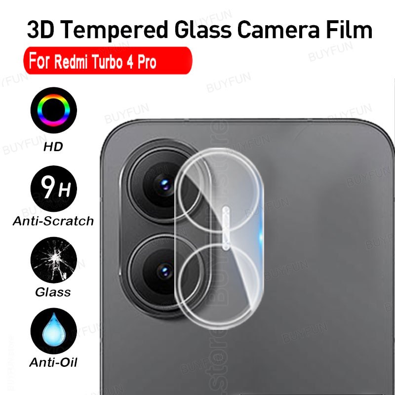 สําหรับ Xiaomi Redmi Turbo 4 Pro Poco F6 Pro 5G M7 4G x7 poko F7 3D เลนส์แก้วกล้องป้องกันฟิล์ม Hard Glass Protector