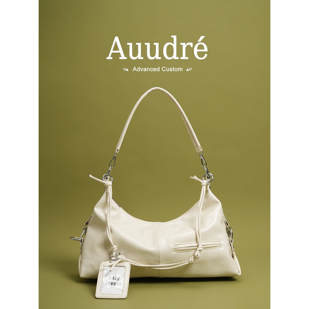 Auure กระเป๋าถือแบบไหล่เดียว ความจุใหญ่ ดีไซน์แฟชั่นสำหรับผู้หญิง ราคา ถูกที่สุด ดีลบีเคเค แกลเลอรีภาพที่ 4