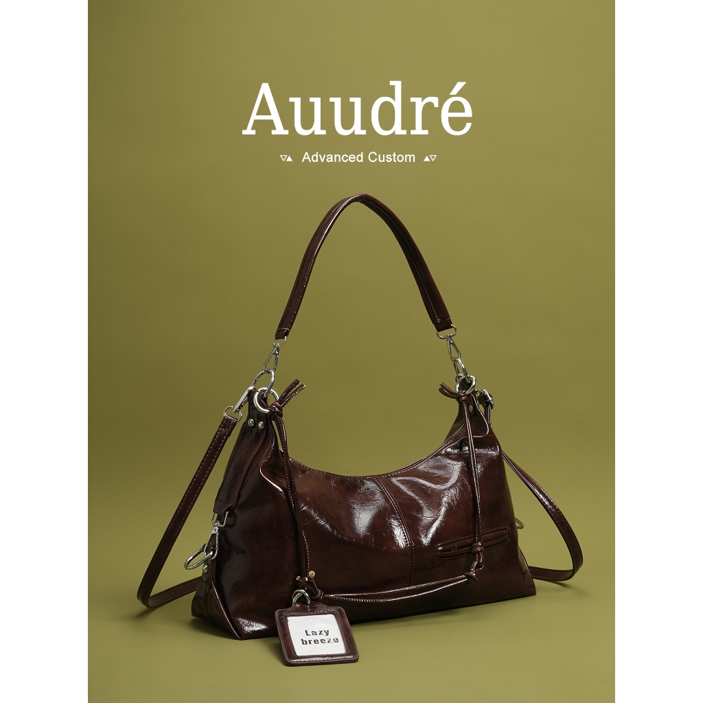 Auure กระเป๋าถือแบบไหล่เดียว ความจุใหญ่ ดีไซน์แฟชั่นสำหรับผู้หญิง ราคา ถูกที่สุด ดีลบีเคเค แกลเลอรีภาพที่ 3
