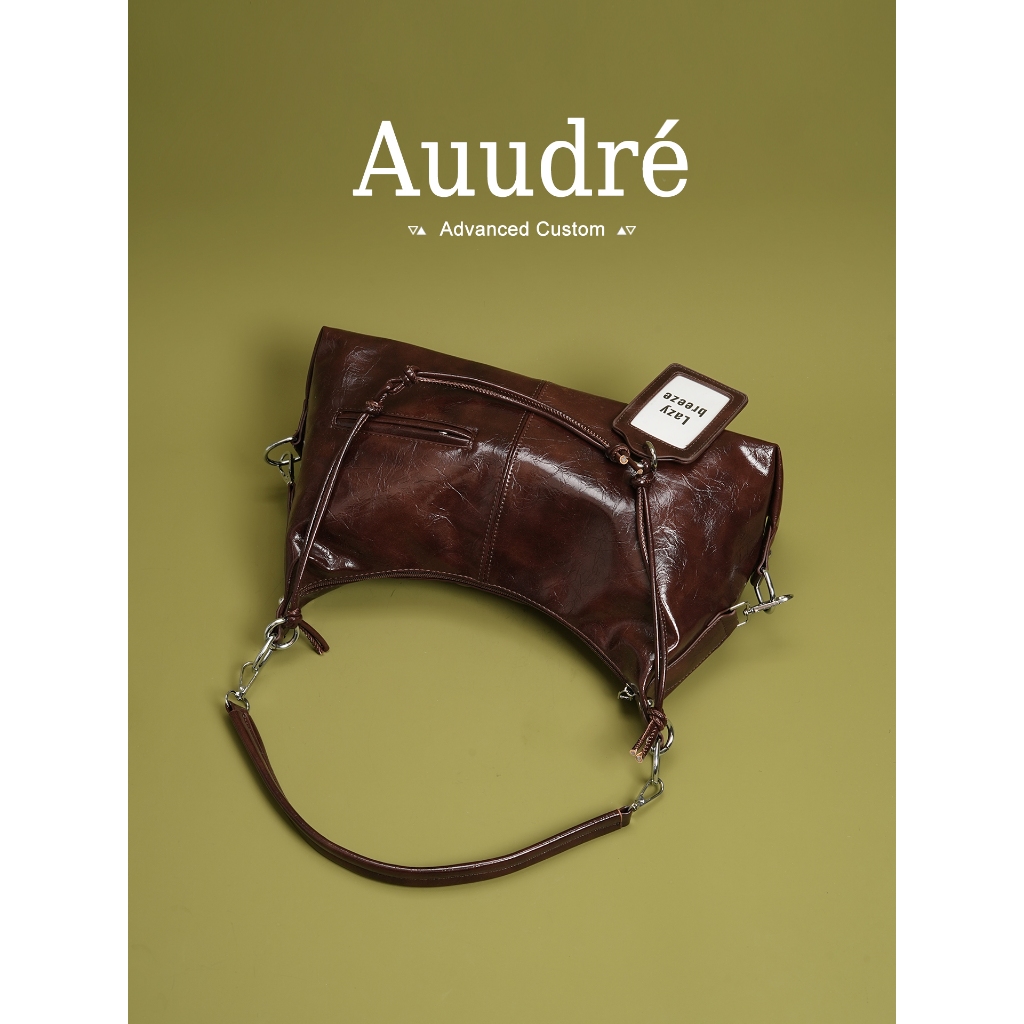 Auure กระเป๋าถือแบบไหล่เดียว ความจุใหญ่ ดีไซน์แฟชั่นสำหรับผู้หญิง ราคา ถูกที่สุด ดีลบีเคเค แกลเลอรีภาพที่ 2