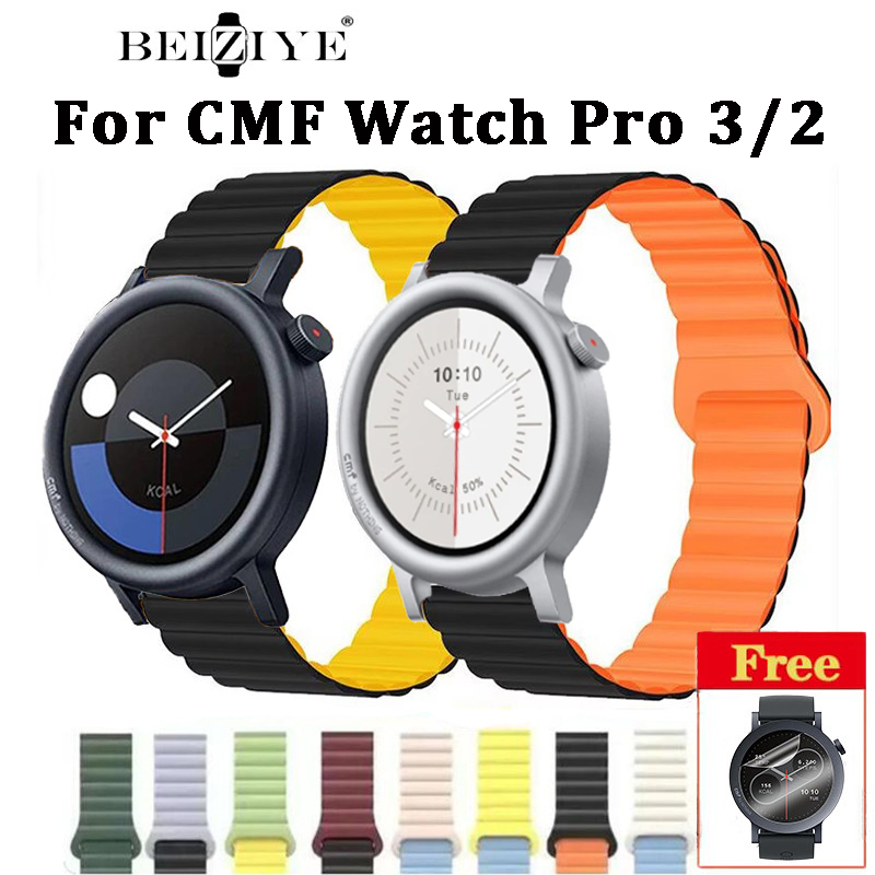ห่วงแม่เหล็กสําหรับ CMF Watch Pro 3 กีฬาสายสําหรับ CMF by Nothing Smart Watch Pro 2 สร้อยข้อมือกีฬา
