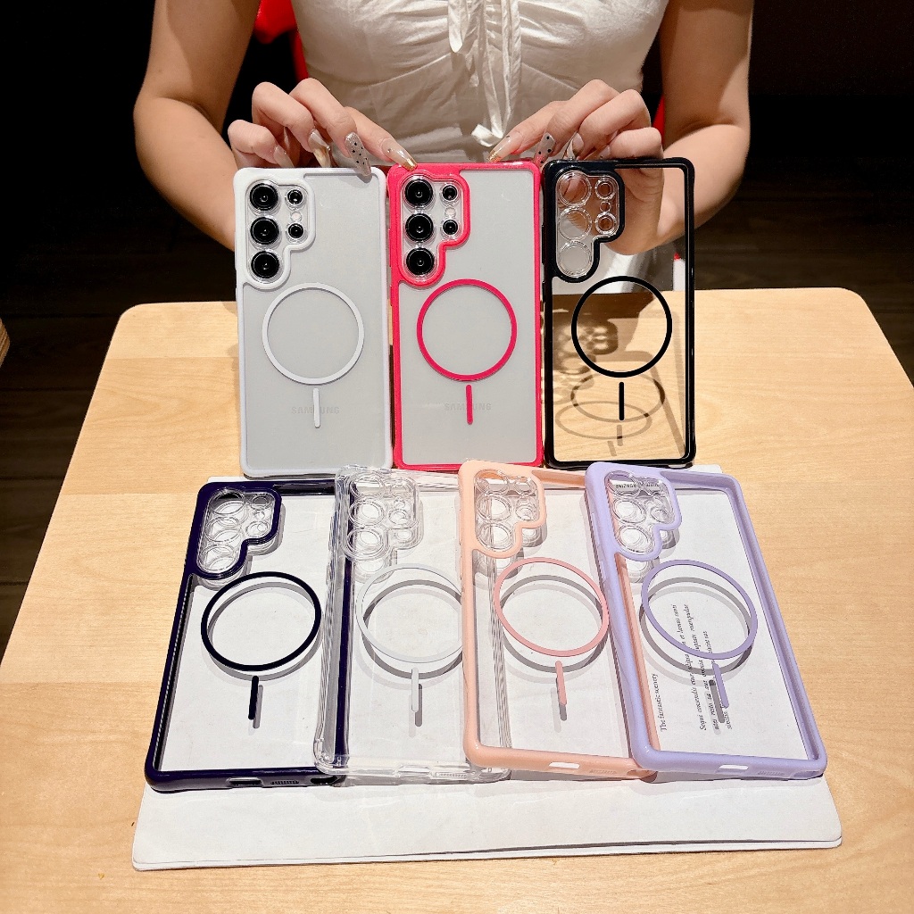 เหมาะสําหรับเคสโทรศัพท์ Samsung S24 S24P S24U S25 S25P S25U S24FE S23FE A16 A25 A26 A35 A55 A36 A56 A15 เคสโทรศัพท์อะคริลิค