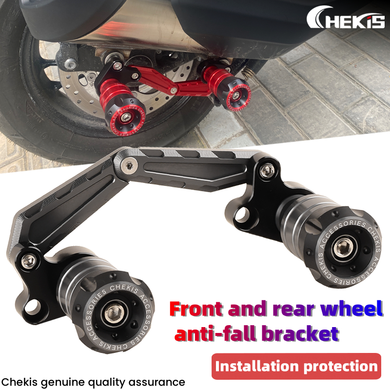 Chekis สําหรับ HONDA Click160 ท่อไอเสียดัดแปลง ขายึดกันตก แถบป้องกันถอยหลัง กันชน อุปกรณ์ตกแต่ง Click 160 abs cbs