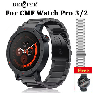 สําหรับ CMF Watch Pro 3 SmartWatch โลหะสแตนเลสสายรัดข้อมือสํ…