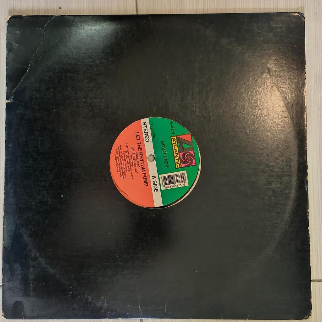Doug Lazy – Lets The Rhythm Pump Hip-House 1989 VINYL LP