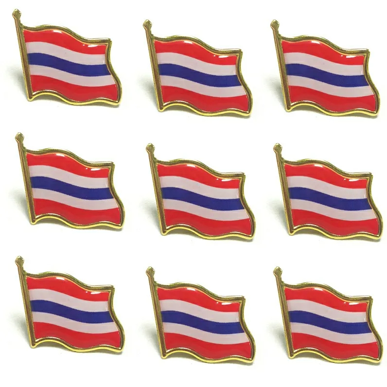 Metal Thailand National Lapel Flag Pin