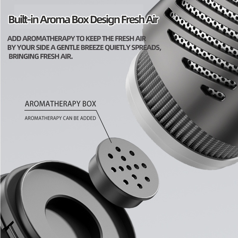 Gryno รถเครื่องฟอกอากาศอัตโนมัติ USB เดสก์ท็อปมินิแบบพกพา Aromo Air Freshener Diffuser สําหรับน้ํามันหอมระเหยในรถยนต์ Aromatherapy Diffuser - รูปที่ 5