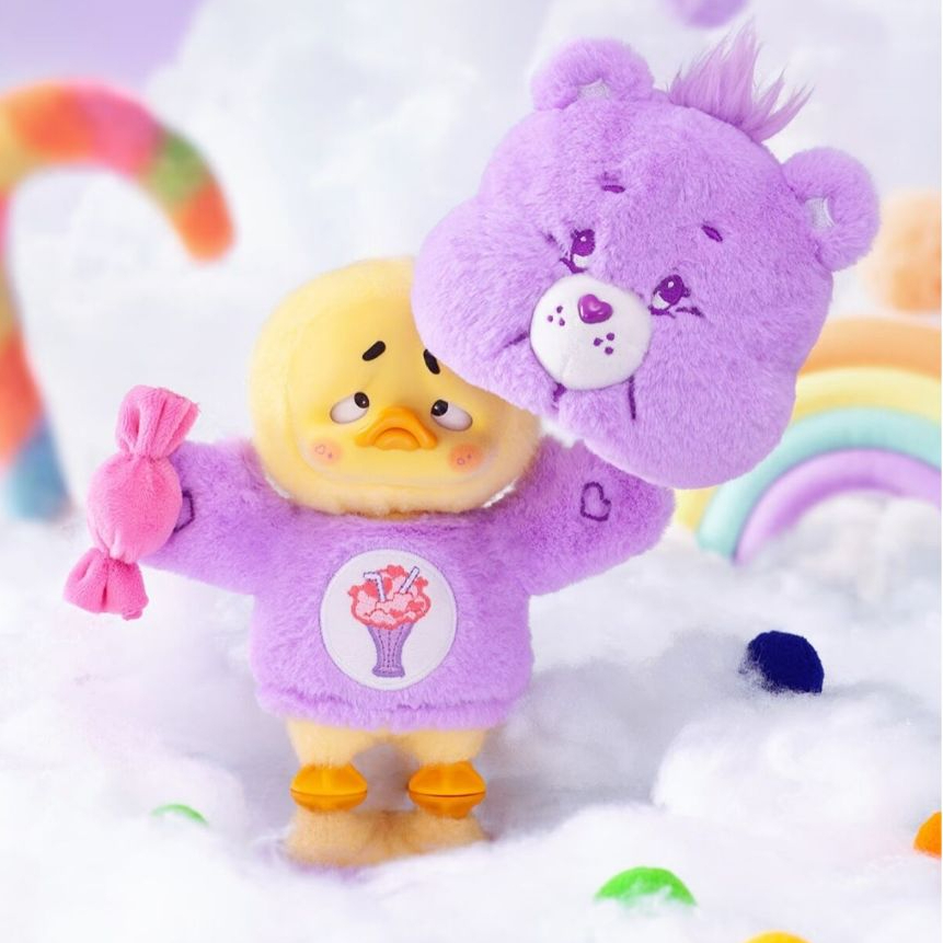 Care Bears x Annoying Duck UpsetDuck Sharing Bear Have You a Duck Lift