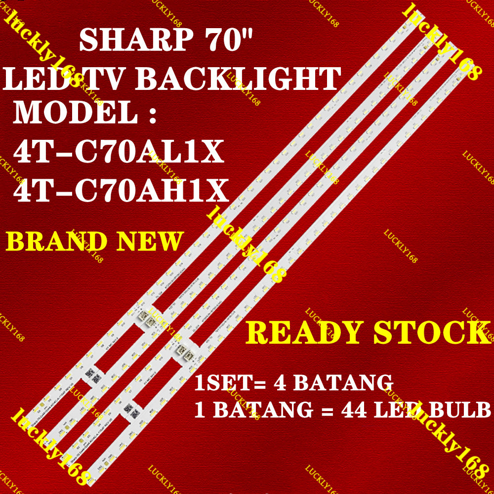 4T-C70AL1X / 4T-C70AH1X SHARP 70" LED TV BACKLIGHT (LAMP TV) 4TC70AL1X 4T-C70AL1 C70AL1X 4TC70AH1X 4