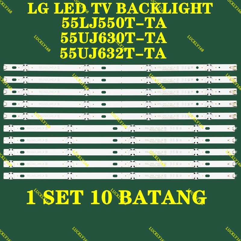 55LJ550T / 55UJ630T / 55UJ632T LG 55 INCH LED TV BACKLIGHT (LAMPU TV) 55LJ550 55UJ630 55UJ632