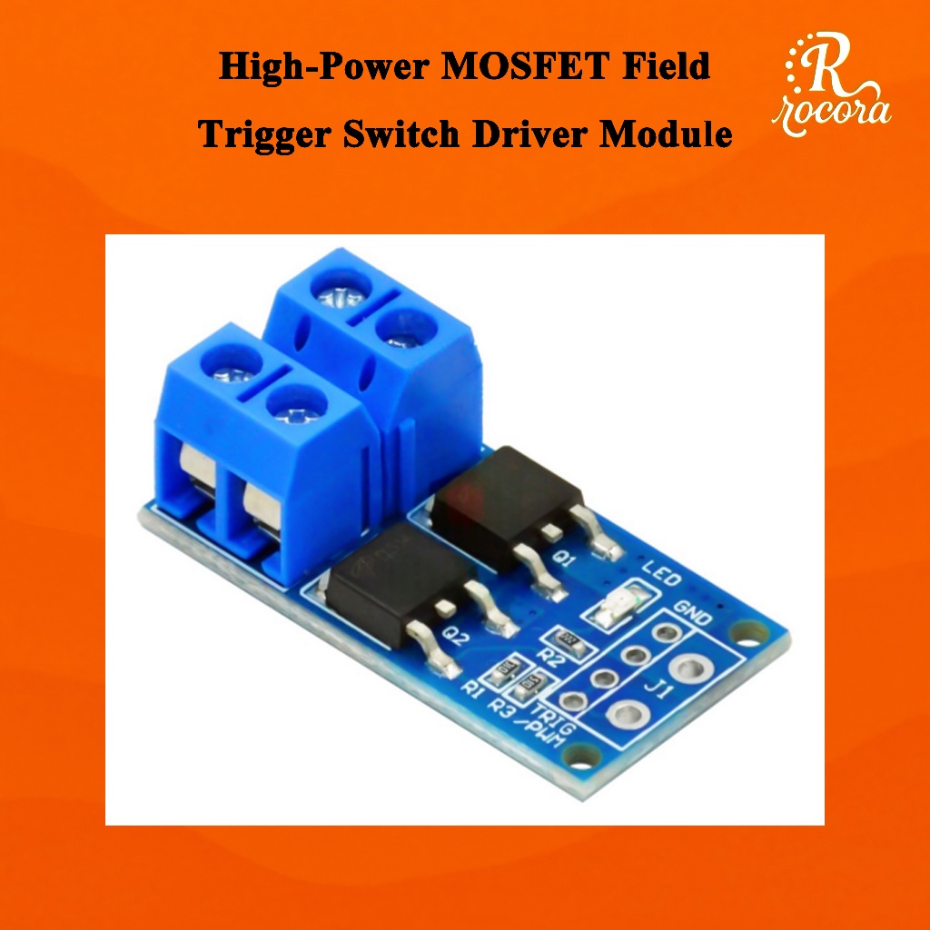 โมดูลไดรฟ์สวิตช์ไทรแกร (MOSFET) กำลังสูง บอร์ดควบคุม PWM