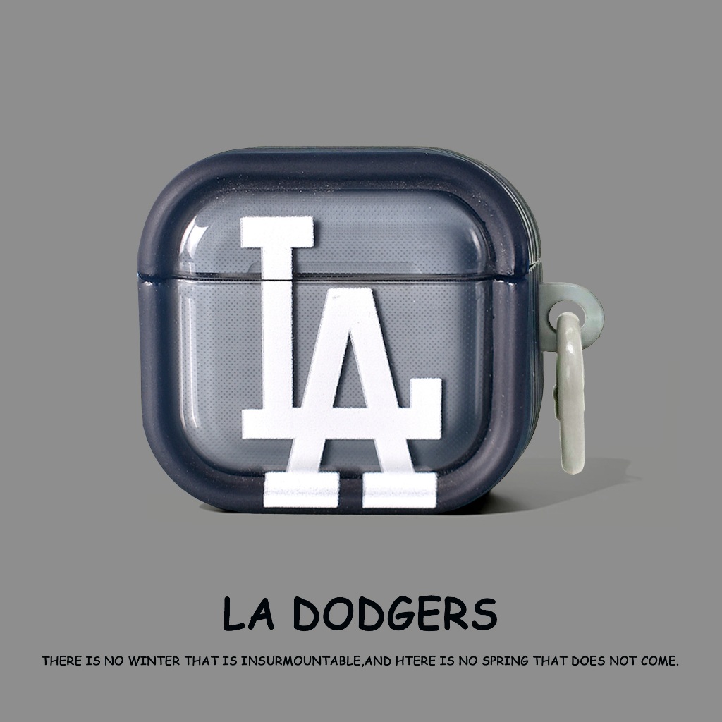 Dodgers~LA เคสป้องกันเหมาะสําหรับเคสหูฟัง AirPods 4/4ANC ใหม่เข้ากันได้กับ AirPods pro1 pro2 3gen