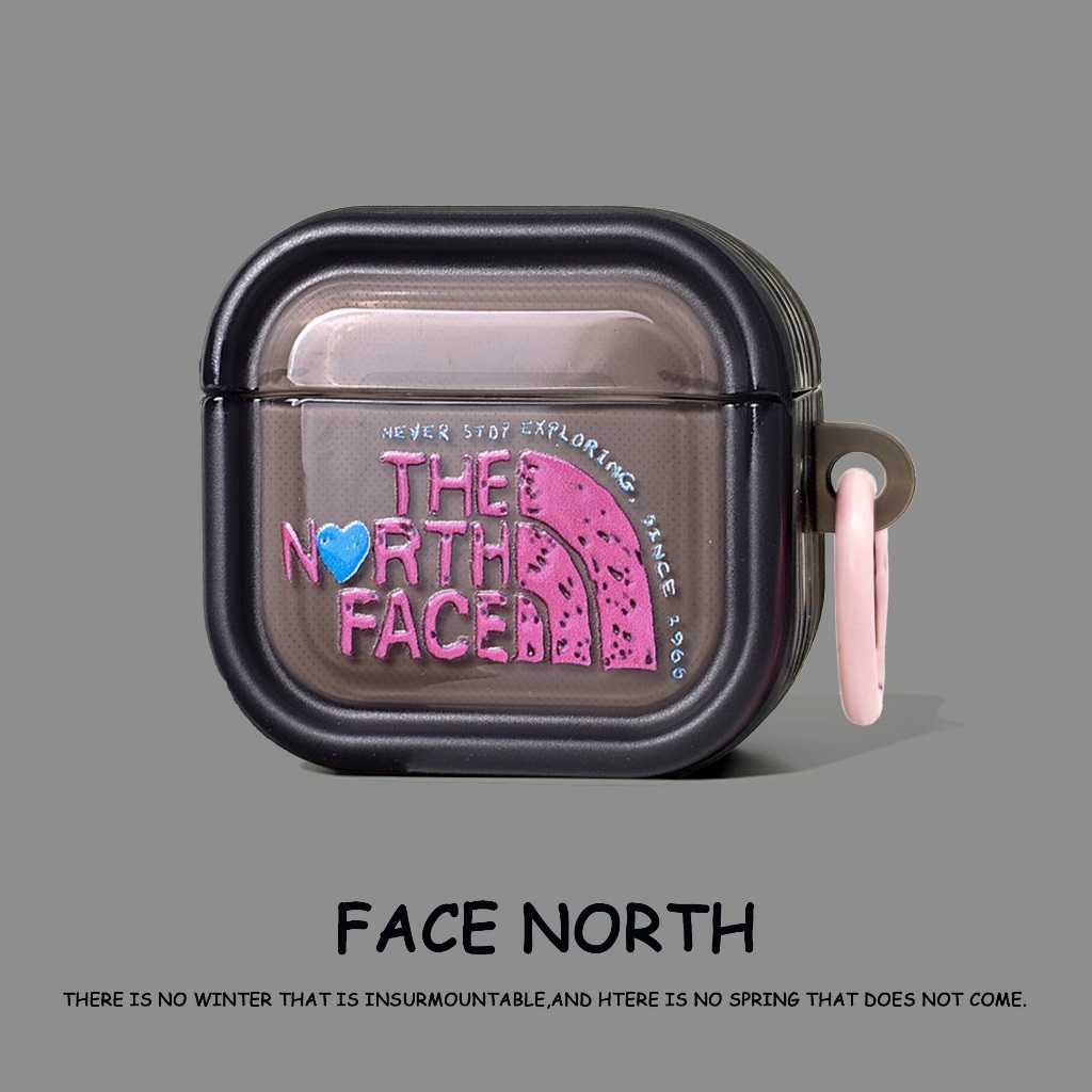 เคสฝาครอบป้องกัน Face north เหมาะสําหรับเคสหูฟัง AirPods 4/4ANC ใหม่เข้ากันได้กับ AirPods pro1 pro2 