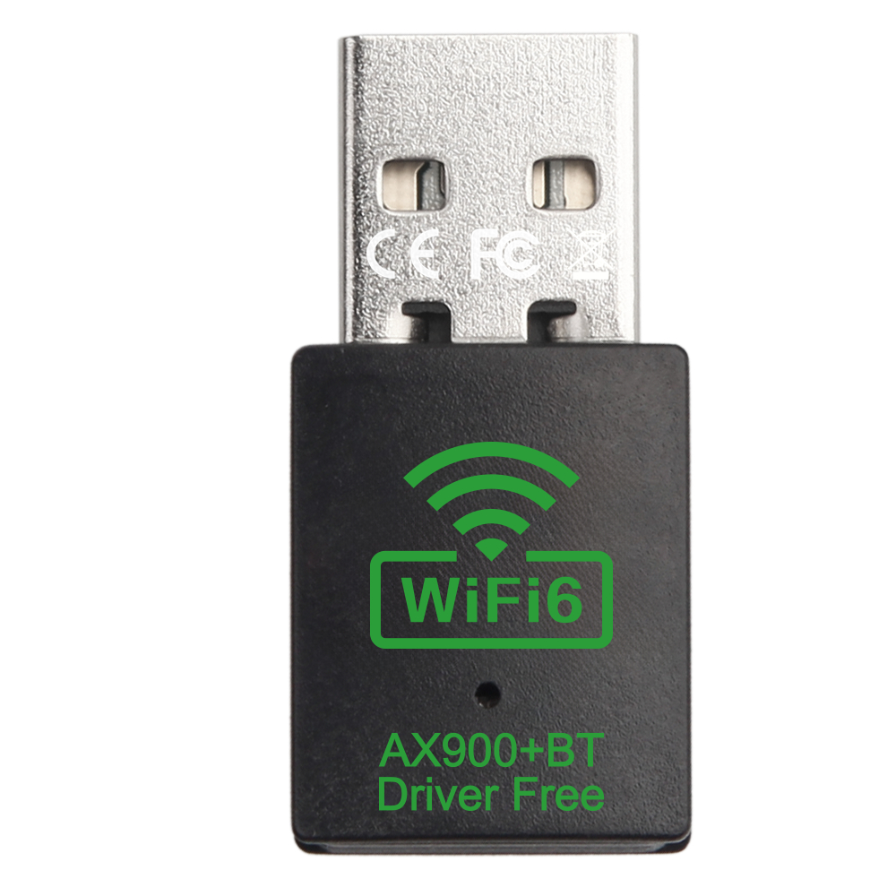 Ax900 USB WiFi 6 บลูทูธ 5.3 อะแดปเตอร์ 2in1 Dongle Dual Band 2.4G และ 5GHz USB WiFi เครือข่ายตัวรับส