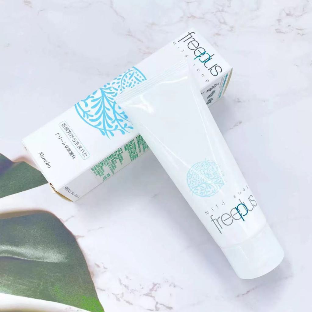 Freeplus Mild Soap Cleanser (100G)/ทําความสะอาดลึก / รูขุมขนหดตัว / Gentle Hydrating Foaming Cleanse