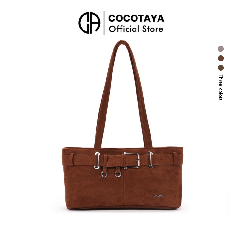 COCOTAYA – ส่วนลดจำกัด! กระเป๋าขวางหนังPUสไตล์มอเตอร์ไซค์แบบใหม่ กระเป๋าสะพายข้าง กระเป๋า กระเป๋าถือ