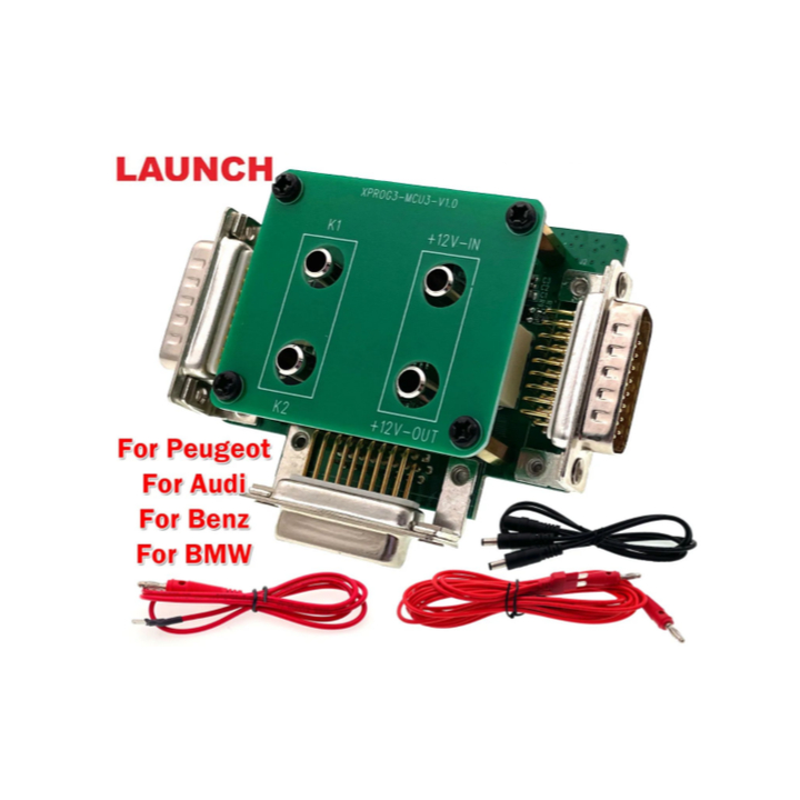เปิดตัว GIII X431 MCU3 อะแดปเตอร์สําหรับ XPROG3 ECU Key การเขียนโปรแกรมสําหรับ BMW สําหรับ Benz ทั้ง