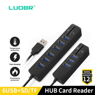 SD+TF card เครื่องอ่านบัตรเครื่องอ่านกล้องการ์ด TF card reader