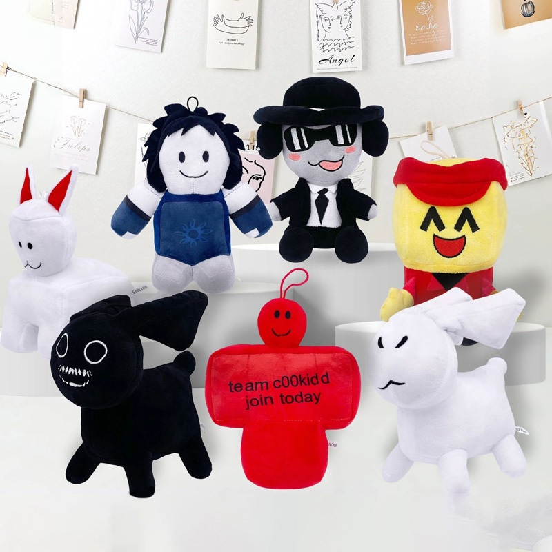 20 ซม.Gubby Plush ของเล่น Roblox Forsaken Chance Elliot C00lkidd ตุ๊กตาตุ๊กตาของขวัญ