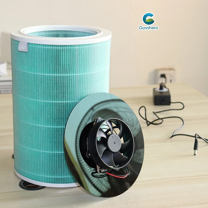 HEPA Air Filter Purifier ไส้กรอง เครื่องฟอกอากาศ รุ่น เครื่องฟอกอากาศทำเองง่ายๆ สามารถใช้องค์ประกอบตัวกรอง Mi 1 2 3 2S / 2H / 3H / Pro / 2C / 3C ได้ ขจัดกลิ่นควันฟอร์มาลดีไฮด์ PM2.5