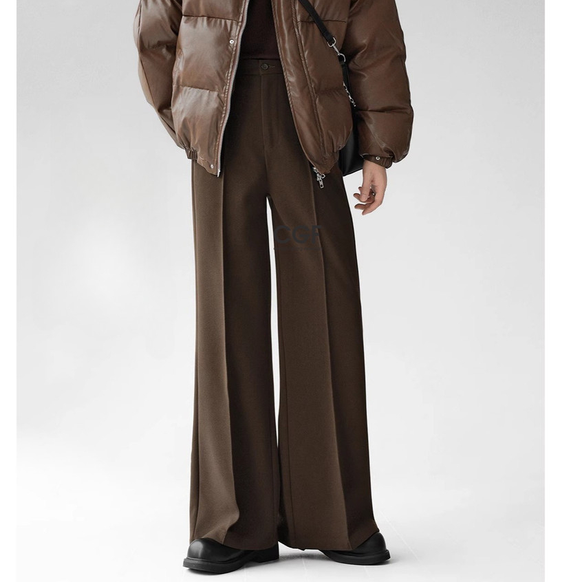 กางเกงผู้ชายทรงหลวม อเนกประสงค์ ขนาดใหญ่ สไตล์ไมโครลาติน สำหรับสวมใส่ง่ายทุกวัน