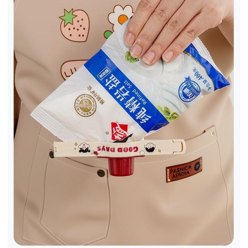 คลิปปิดผนึกอเนกประสงค์น่ารักสีสันสดใสครัวปรุงรสคลิปถนอมอาหารคลิปปิดผนึกเก็บของในครัวเรือน - รูปที่ 7