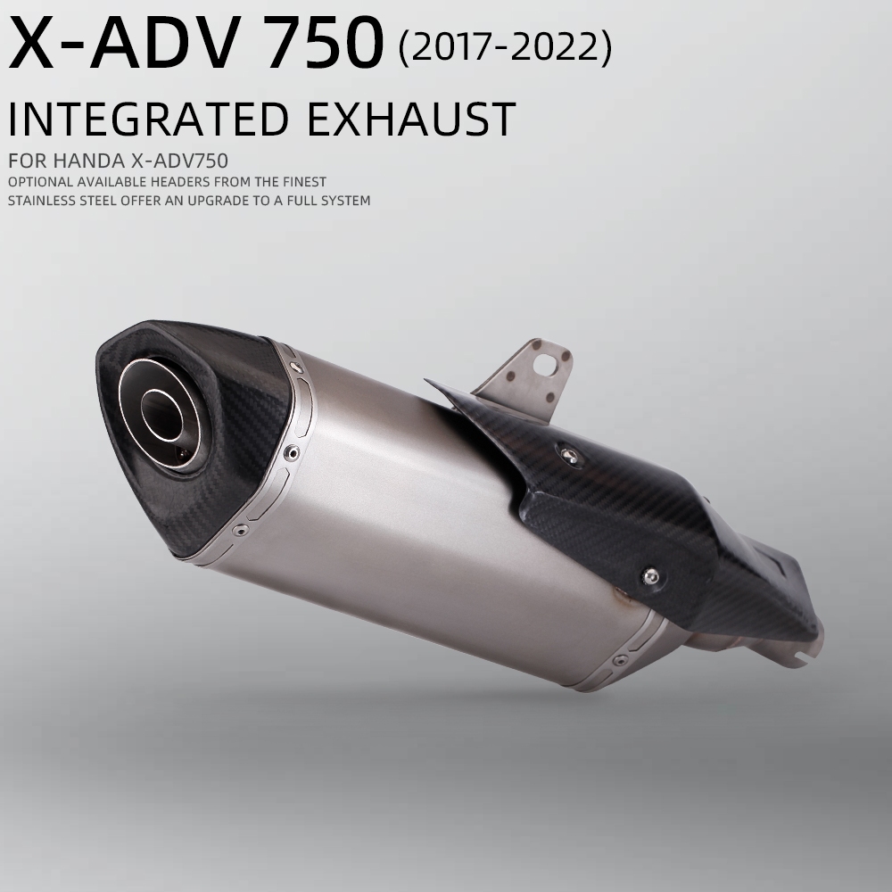 Silp On X-ADV 750 X ADV750 FORZA 750 ระบบเต็มท่อไอเสียรถจักรยานยนต์ 2017-2022 ADV750 ระบบไอเสีย
