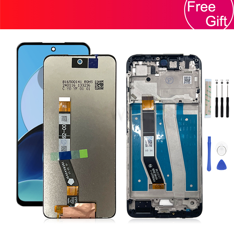 6.49 "สําหรับ Motorola Moto G55 จอแสดงผล LCD Touch Screen Digitizer Assembly เปลี่ยนอะไหล่ซ่อมสําหรั