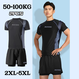 ✨NEW✨ชุดว่ายน้ำชาย กางเกงว่ายน้ำ ชุดว่ายน้ํา ทูพีช กางเกงขาส…