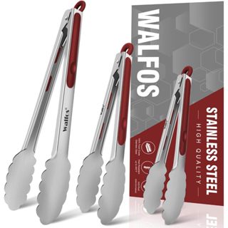 วอลฟอส 304 สแตนเลสล็อคย่างบาร์บีคิวคลิปแหนบ