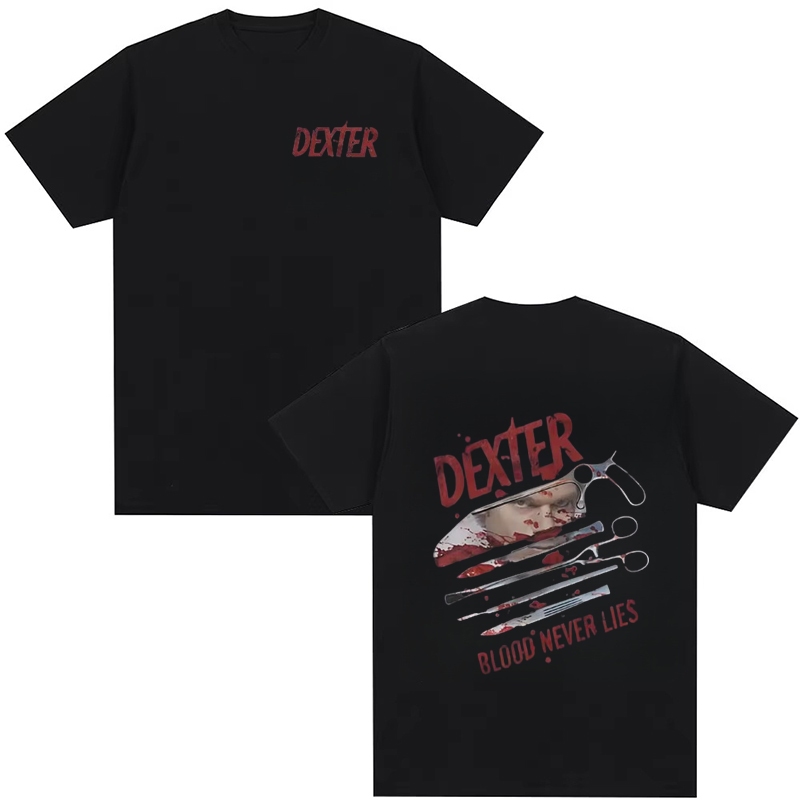 เสื้อยืดพิมพ์ลาย Dexter Morgan จากซีรีย์โทรทัศน์