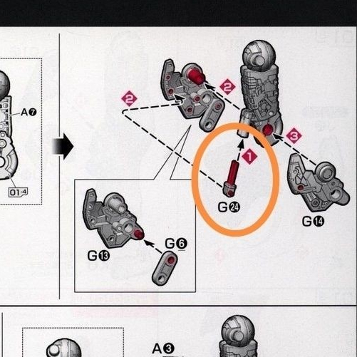 อะไหล่ CA G24 สําหรับ RG 1/144 NU อัพเกรดชิ้นส่วนไนลอน (ไม่รวมฟิกเกอร์โมเดล)