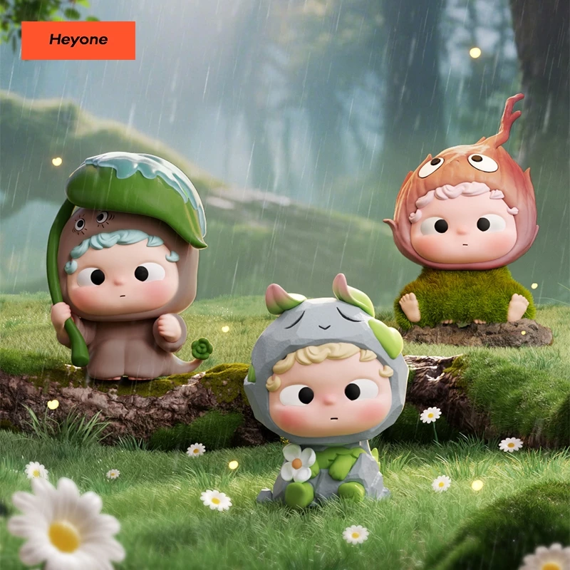 Heyone OZAI-The Hooded Adventures Series MINI Beans แอ็กชันฟิกเกอร์ กล่องสุ่ม ฟิกเกอร์น่ารัก ของขวัญ