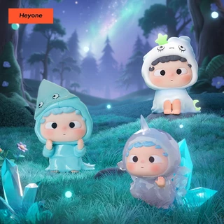 Heyone OZAI-The Hooded Adventures Series MINI Beans แอ็กชันฟิกเกอร์ กล่องสุ่ม ฟิกเกอร์น่ารัก ของขวัญ