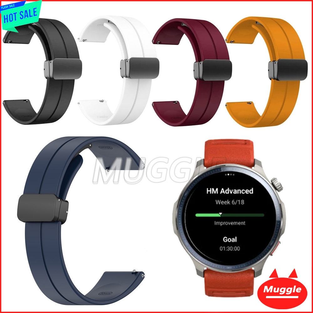 Amazfit Balance 2 Asteroid Black Moonlight White  สายนาฬิกา สาย Amazfit Balance 2 Amazfit Active Max